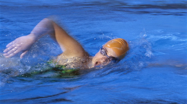 The meditative power of swimming