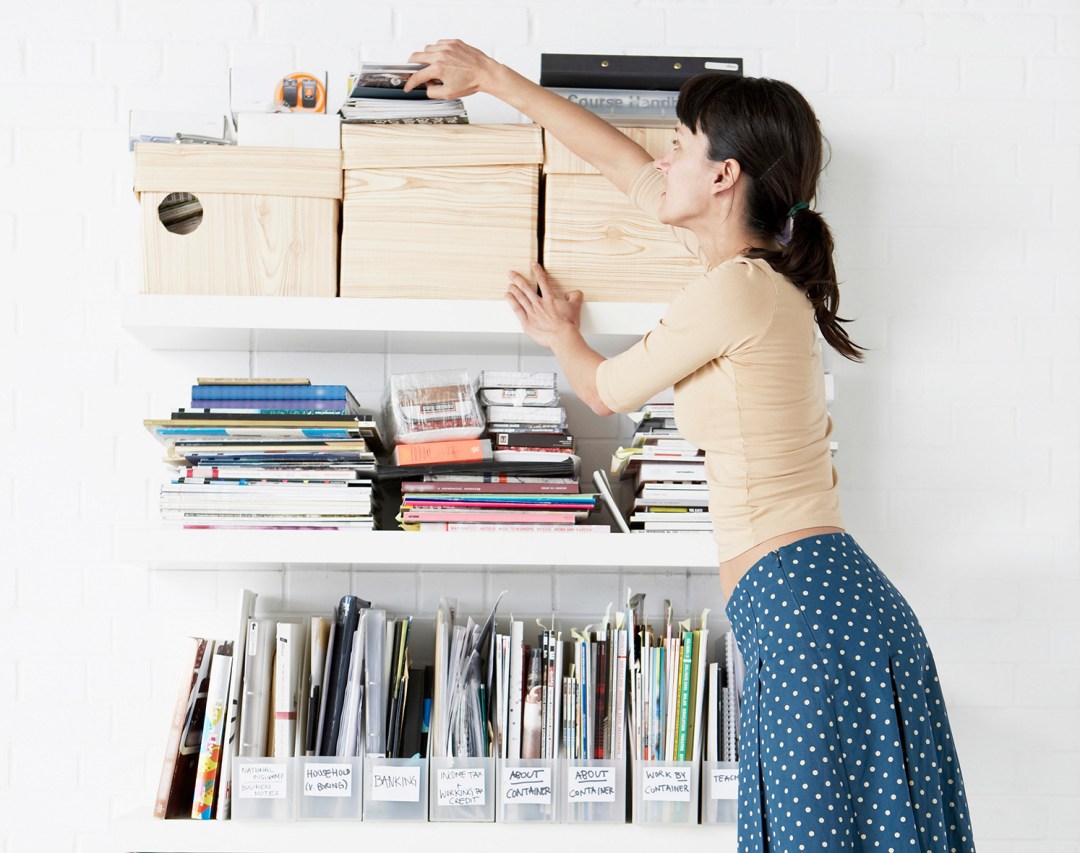 Tricks for decluttering your spaces