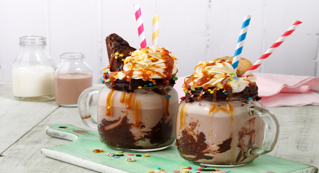 Divine Chocolate and Molly Bakes freakshake