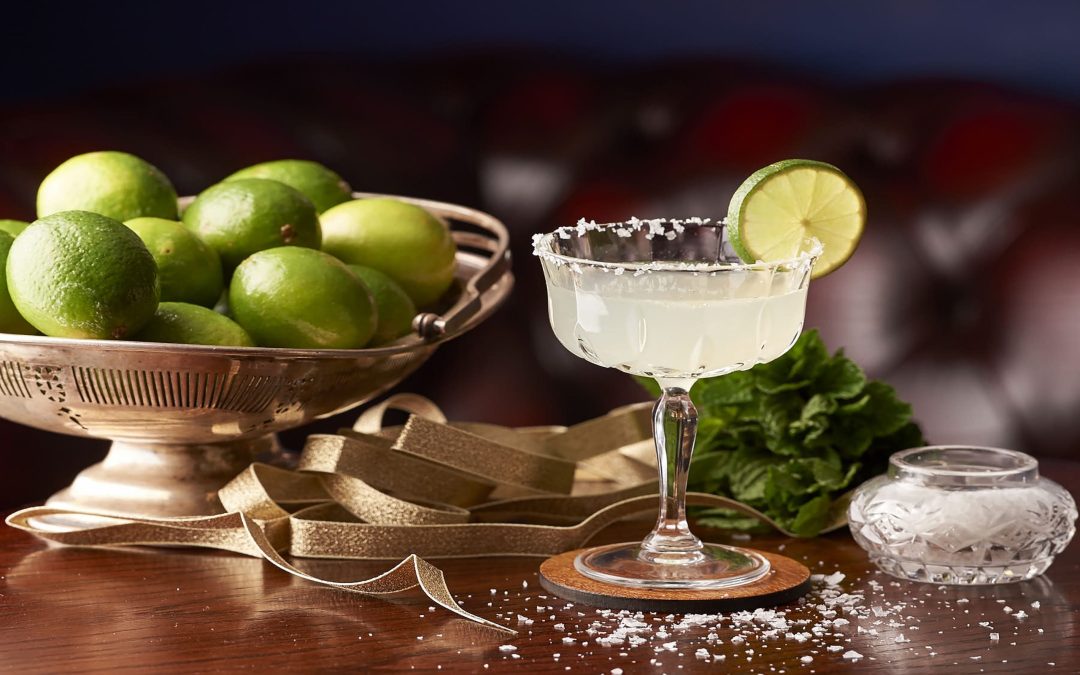 Low-sugar margarita cocktail