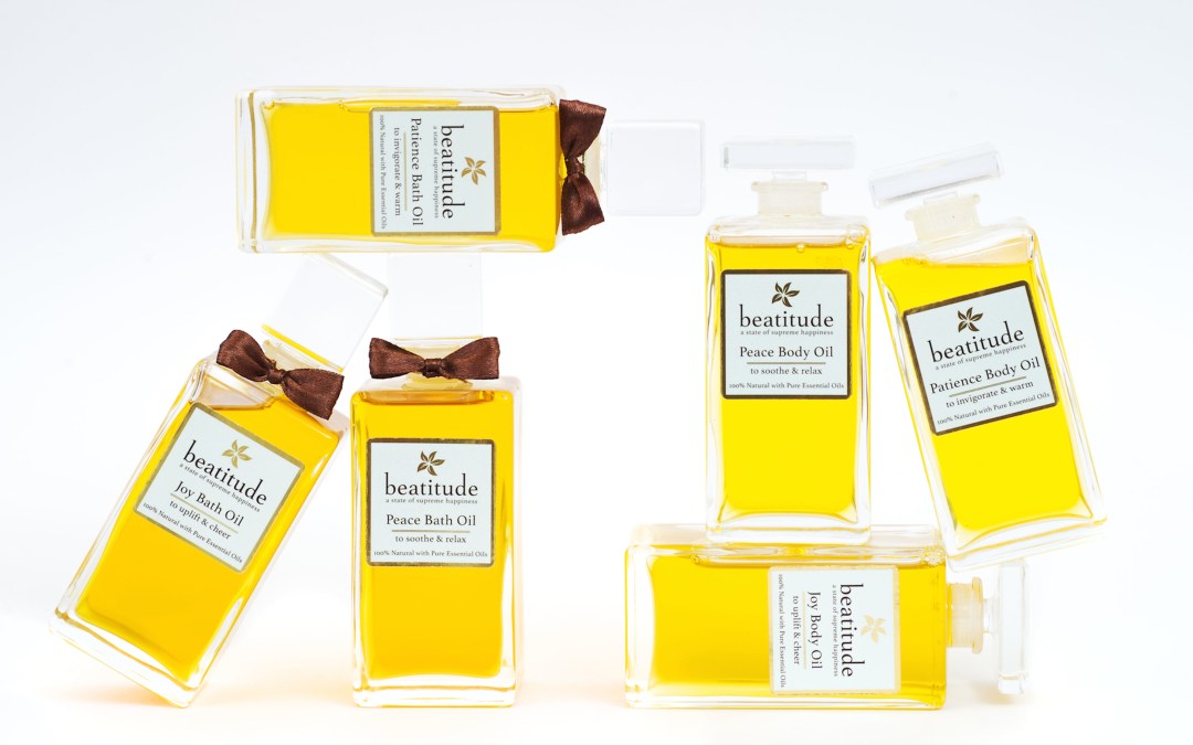 Receive 20% off Beatitude bath and body oils