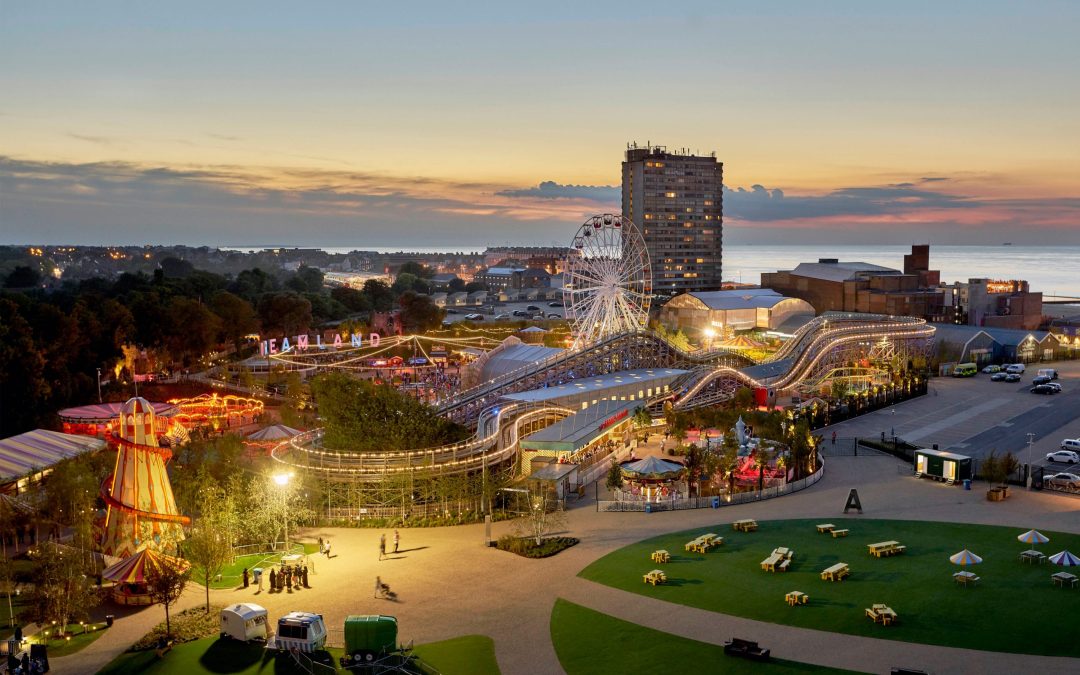 Festive inspiration at The Frosted Fairground, Dreamland