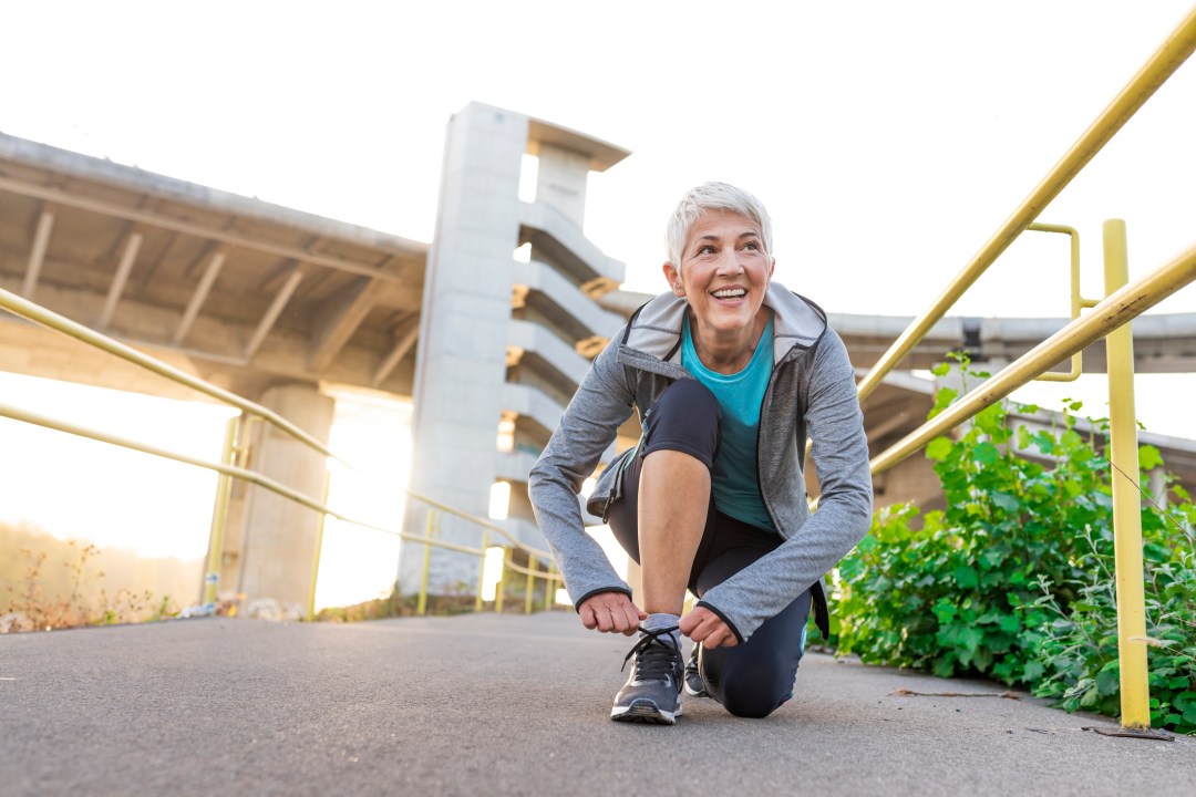 Step towards better health in midlife by taking up running