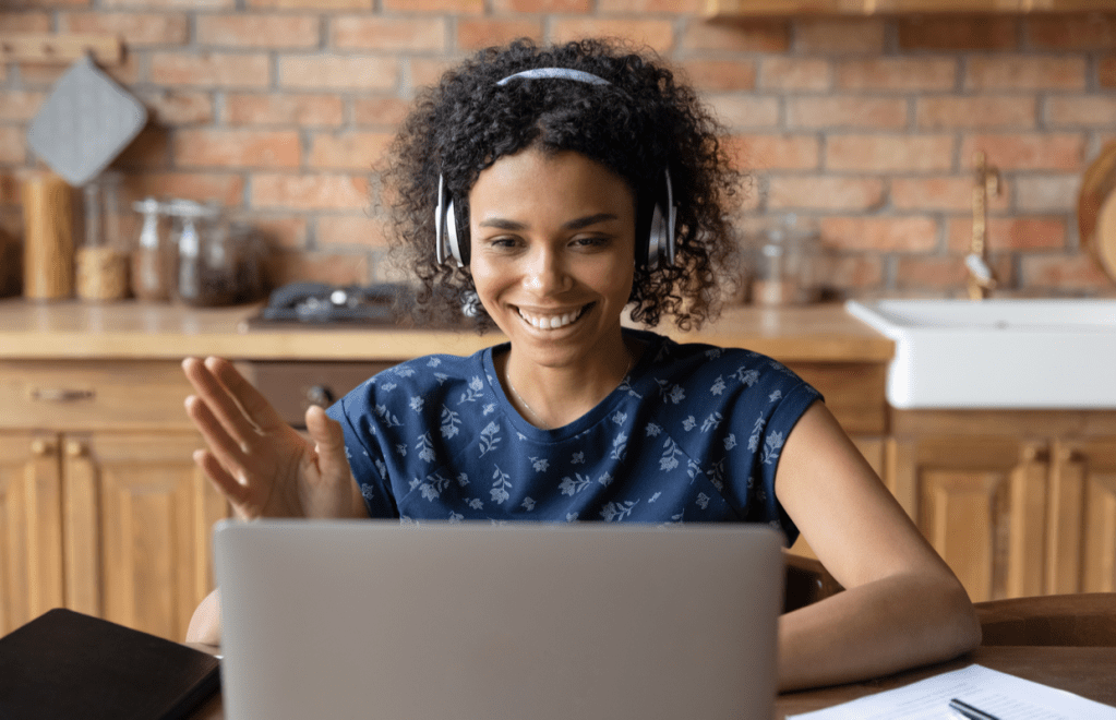 introvert in meeting video call calls